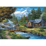 Puzzle  Art-Puzzle-5471 Deux Petites Cascades