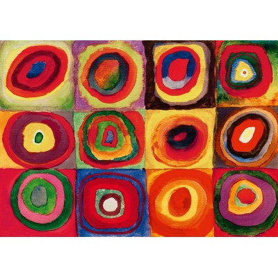 Puzzle  Art-by-Bluebird-60035 Kandinsky - Colour Study, 1913