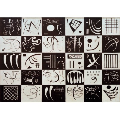 Puzzle  Art-by-Bluebird-60051 Kandinsky - Trente, 1937