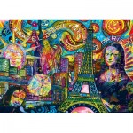 Puzzle  Bluebird-Puzzle-70496-P Iconic Travel