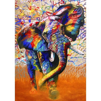 Puzzle  Bluebird-Puzzle-F-90002 African Colours