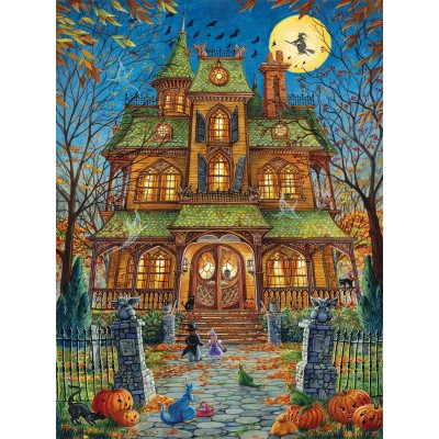 SunsOut - 1000 pieces - Randal Spangler - The Trick or Treat House