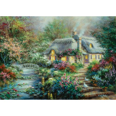 SunsOut - 1000 pieces - XXL Pieces - Nicky Boehme - Little River Cottage