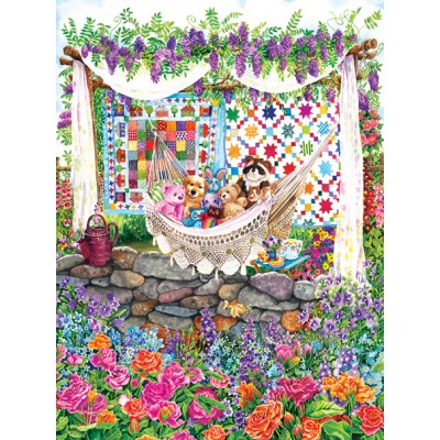 SunsOut - 1000 pieces - Wendy Edelson - Garden Hammock