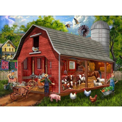 SunsOut - 1000 pieces - The Old Red Barn