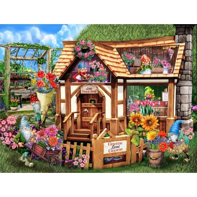 SunsOut - 500 pieces - XXL Pieces - Gnome Sweet Gnome