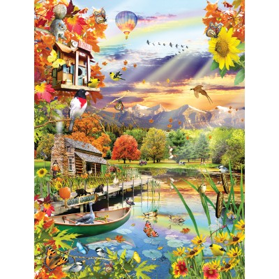 SunsOut - 500 pieces - Lori Schory - Autumn Lake