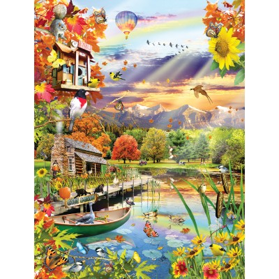 Sunsout - 500 pièces - Lori Schory - Autumn Lake