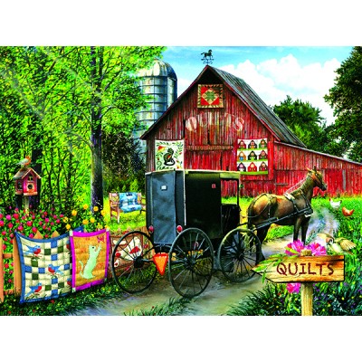 SunsOut - 1000 pieces - Tom Wood - Amish Quilt Sale