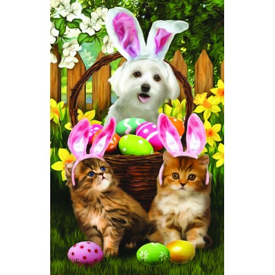 SunsOut - 300 pieces - XXL Pieces - Tom Wood -  Easter Bunny in Training