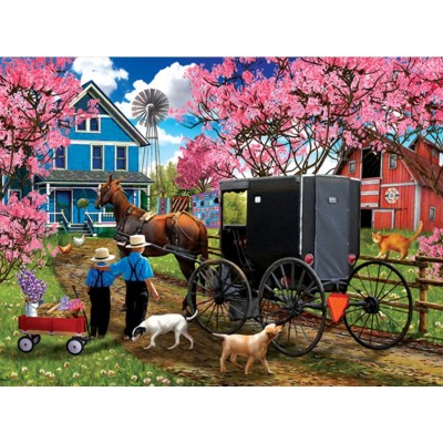 Bluebird-Puzzle - 1000 Teile - Cherry Blossom Time