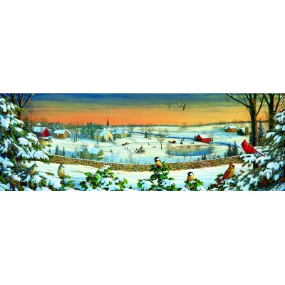 SunsOut - 500 pieces - XXL Pieces - Winter Panorama