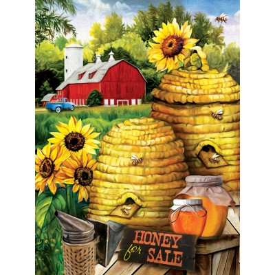Sunsout - 1000 pièces - Tom Wood - Bee Farm