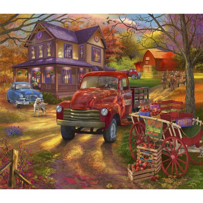 Bluebird-Puzzle - 1000 Teile - Apfel-Farm