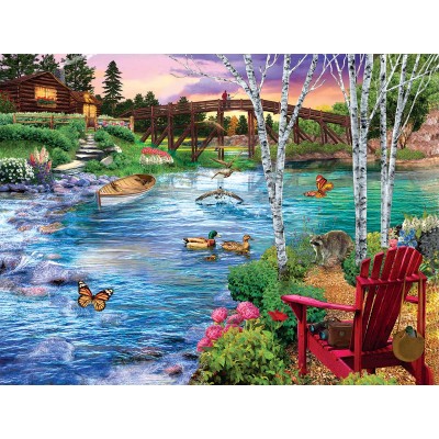 SunsOut - 300 pieces - XXL Pieces - Bridge Fishing