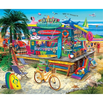 Bluebird-Puzzle - 1000 Teile - XXL Teile - Shaggy's Surf Shop