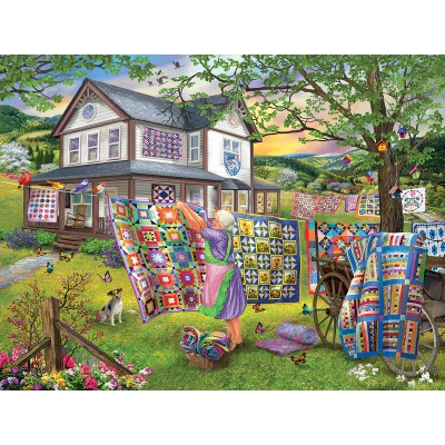 SunsOut - 500 pieces - XXL Pieces - Grandma's Quilts