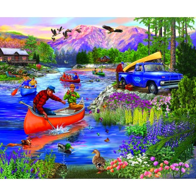 SunsOut - 1000 pieces - Out on the Lake