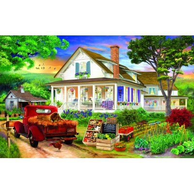 Bluebird-Puzzle - 550 Teile - Unser Zuhause auf dem Land