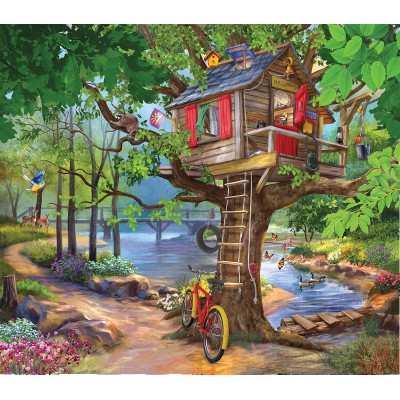SunsOut - 300 pieces - XXL Pieces - River Tree House