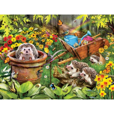 Sunsout - 300 pièces - Lori Schory - Hedgehogs and Bees