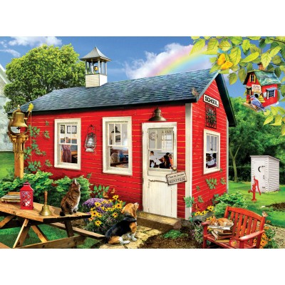 SunsOut - 1000 pieces - Lori Schory - Little Red School House