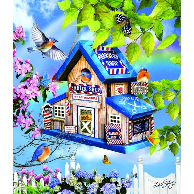 Bluebird-Puzzle - 550 Teile - Barber Shop