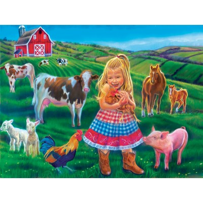 SunsOut - 300 pieces - XXL Pieces - Tricia Reilly-Matthews - Fun on the Farm