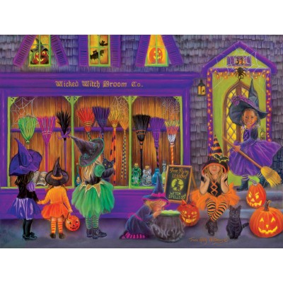 SunsOut - 300 pieces - XXL Pieces - Tricia Reilly-Matthews - Witch Broom Shop