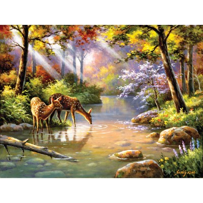 Bluebird-Puzzle - 300 Teile - XXL Teile - Doe Re Me Creek