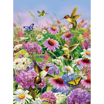 Bluebird-Puzzle - 300 Teile - XXL Teile - Gartenflug