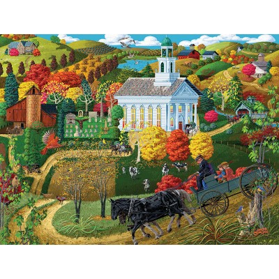 SunsOut - 500 pieces - XXL Pieces - A Country Church