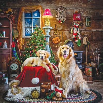 SunsOut - 1000 pieces - Larry Hersberger - Santa's Little Helpers