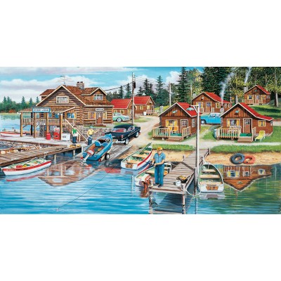 SunsOut - 300 pieces - XXL Pieces - Timber Lodge