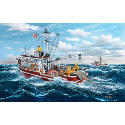 SunsOut - 550 pieces - Ken Zylla - Out of Fort Kodiak