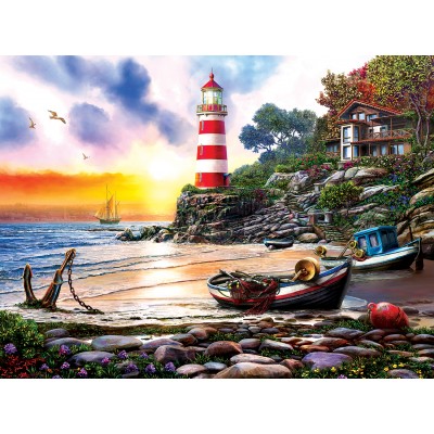 SunsOut - 1000 pieces - Lighthouse Harbor