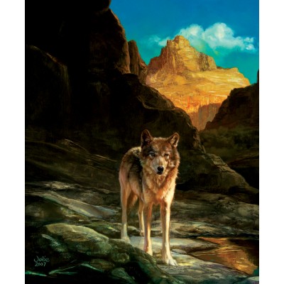 SunsOut - 1000 pieces - Julie Bell - Lone Wolf
