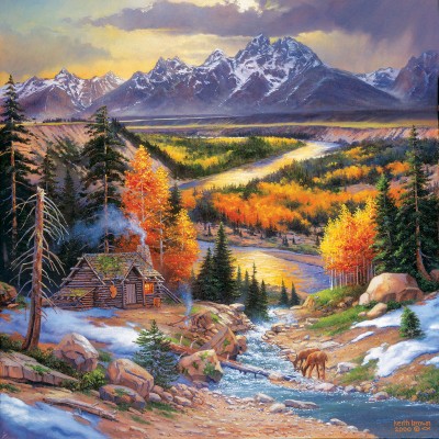 SunsOut - 500 pieces - XXL Pieces - Fall Retreat