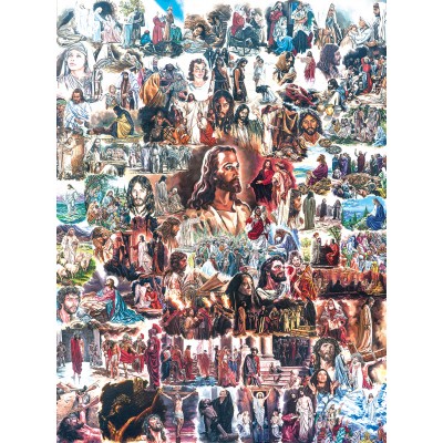 Bluebird-Puzzle - 1000 Teile - Al Lorenz - The Life of Christ