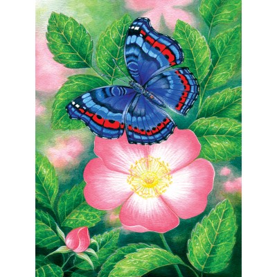 Bluebird-Puzzle - 1000 Teile - Blue Butterfly
