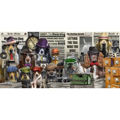 SunsOut - 1000 pieces - News Hounds