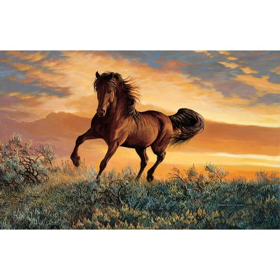 Sunsout - 1000 pièces - Persis Clayton Weirs - Mustang Sky