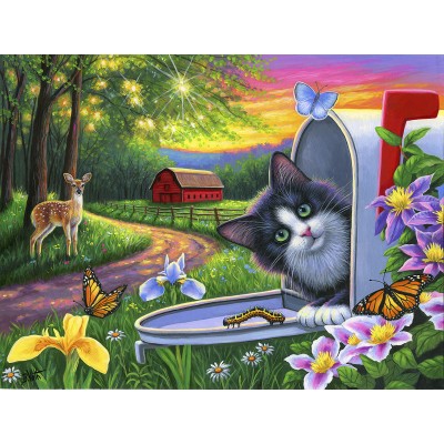 Bluebird-Puzzle - 500 Teile - XXL Teile - Is There a Letter for Me?