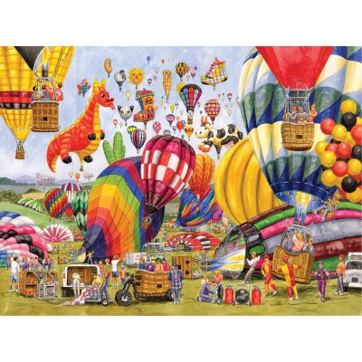 SunsOut - 1000 pieces - Gale Pitt - Balloon Landing