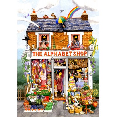 SunsOut - 500 pieces - XXL Pieces - The Alphabet Shop