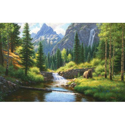 Bluebird-Puzzle - 550 Teile - Bear Meadow
