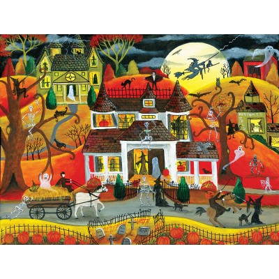 SunsOut - 500 pieces - XXL Pieces - Halloween Fright Night