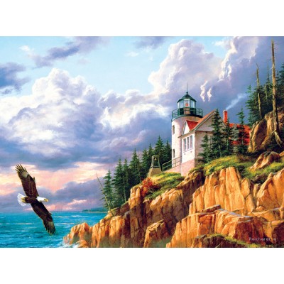 Bluebird-Puzzle - 1000 Teile - Rudi Reichardt - High on the Hill