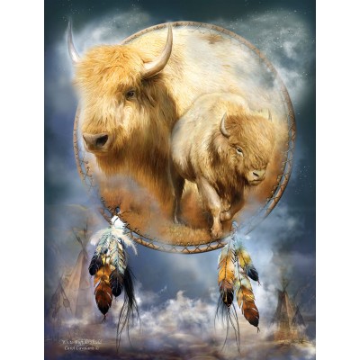 Bluebird-Puzzle - 500 Teile - XXL Teile - Spirit of the White Buffalo