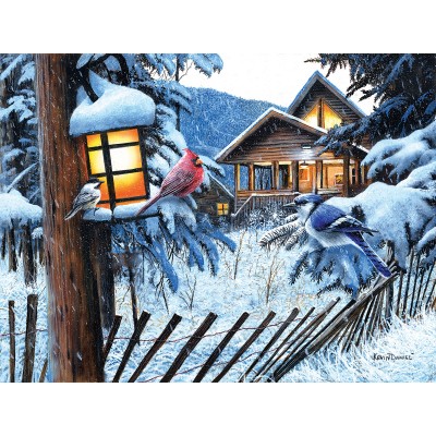 Bluebird-Puzzle - 500 Teile - XXL Teile - Winter Beacon